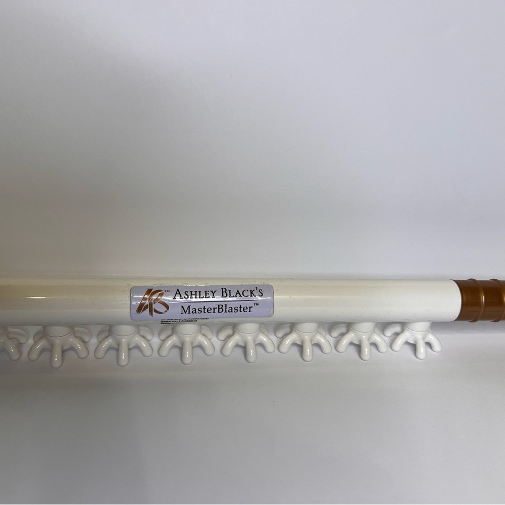 Ashley Black Brand Name Cellulite Fascia Blaster Master Blaster Massage Stick - Picture 3 of 14